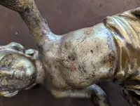 Pair of Gilded Wooden Putti