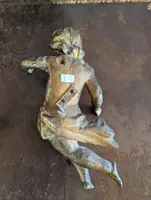 Pair of Gilded Wooden Putti