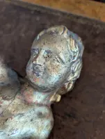 Pair of Gilded Wooden Putti