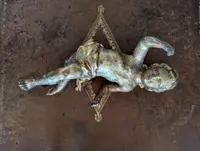 Pair of Gilded Wooden Putti