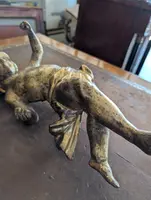 Pair of Gilded Wooden Putti