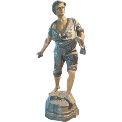 SCULPTURE ALLÉGORIE DE L'AGRICULTURE F.TA F. MILLIOT H.103 CM