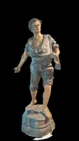 SCULPTURE ALLÉGORIE DE L'AGRICULTURE F.TA F. MILLIOT H.103 CM