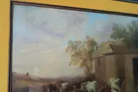 Olio su tela Scuola inglese del XIX secolo