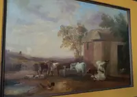 Olio su tela Scuola inglese del XIX secolo