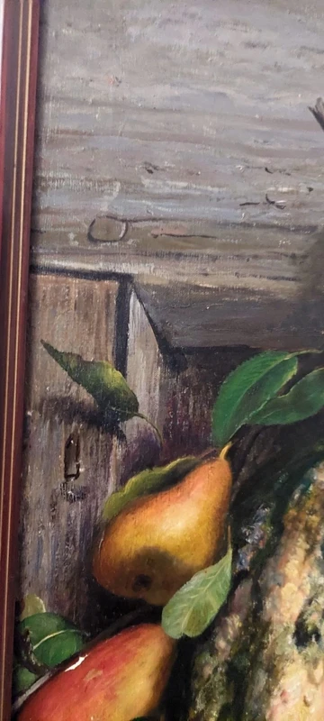 AURELIO ZINGONI FLORENCE 1853-1922 , OIL PAINTING ON CANVAS, STILL LIFE