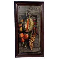 AURELIO ZINGONI FLORENCE 1853-1922 , OIL PAINTING ON CANVAS, STILL LIFE