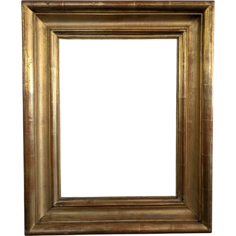 Cornice Italiana In Legno Dorato Seconda Metà Del Settecento