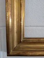 Cornice Italiana In Legno Dorato Seconda Metà Del Settecento