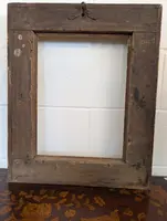 Cornice Italiana In Legno Dorato Seconda Metà Del Settecento