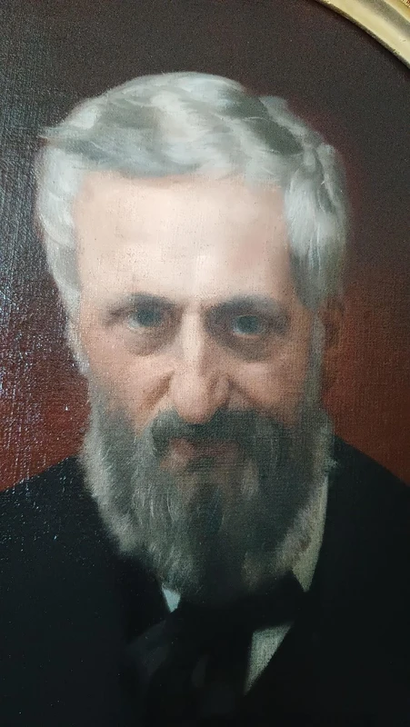 Portrait de Cesare Altoviti huile sur toile - Antonio Ciseri ( 1821-1893 )