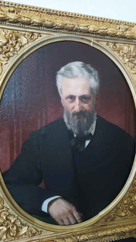 Portrait de Cesare Altoviti huile sur toile - Antonio Ciseri ( 1821-1893 )
