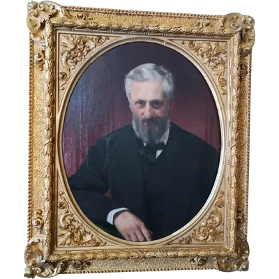 Portrait de Cesare Altoviti huile sur toile - Antonio Ciseri ( 1821-1893 )
