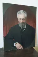 Portrait de Cesare Altoviti huile sur toile - Antonio Ciseri ( 1821-1893 )