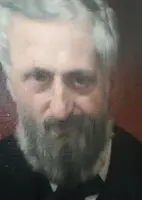 Portrait de Cesare Altoviti huile sur toile - Antonio Ciseri ( 1821-1893 )