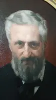 Portrait de Cesare Altoviti huile sur toile - Antonio Ciseri ( 1821-1893 )