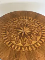 Inlaid table . Rolo mid 19th century