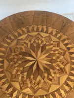 Inlaid table . Rolo mid 19th century