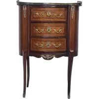 Meuble à haricots de centre de table . Napoléon III fin 19ème siècle restauré