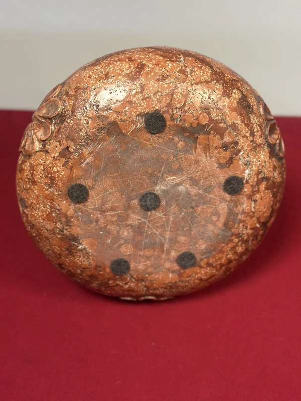 Imperial red marble stoup 19th century