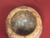 Imperial red marble stoup 19th century