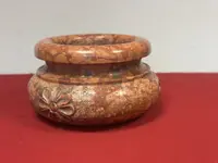 Imperial red marble stoup 19th century