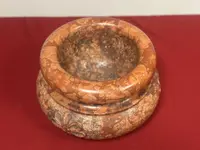 Imperial red marble stoup 19th century