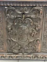 Coffre de nobles de la Renaissance lombarde, ville de Bergame, début du XVIIe siècle
