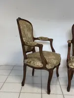Paire de fauteuils Louis Philippe en noyer. XIXème siècle