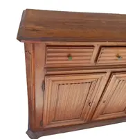 ANTIQUE CHERRY RISER PLATFORM SIDEBOARD EIGHTEENTH CENTURY
