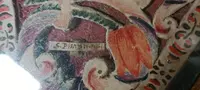 Reliquaire antique avec reliques, exécution monastique 18e siècle canavet paer-roules