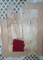 Reliquaire antique avec reliques, exécution monastique 18e siècle canavet paer-roules