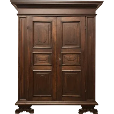 Armadio barocco lombardo Luigi XIV Brescia XVII secolo