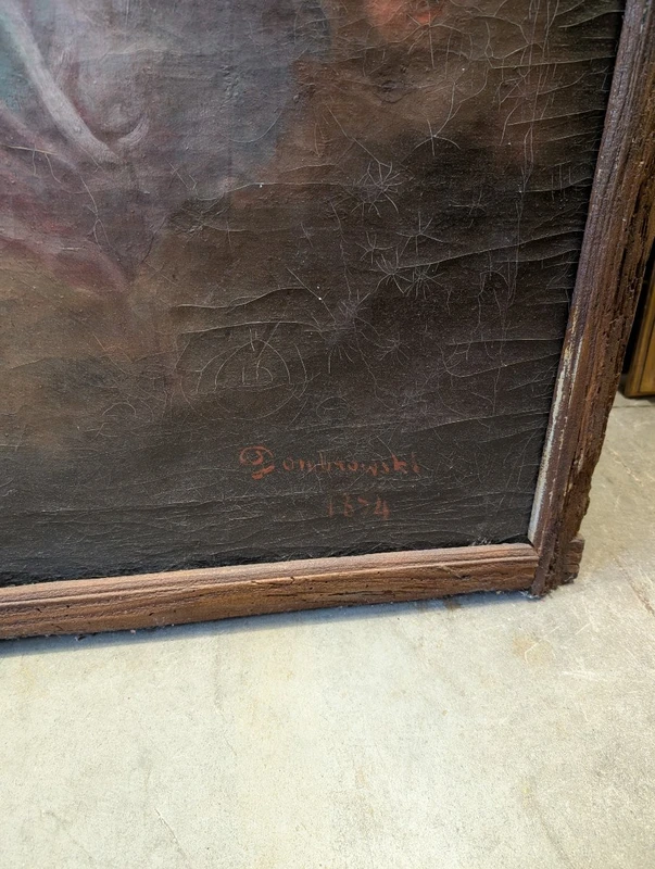 Painting depicting the Immaculate Conception