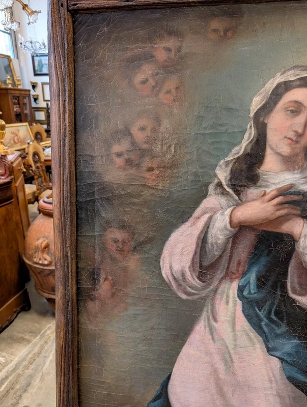 Painting depicting the Immaculate Conception