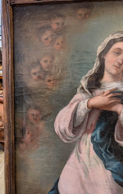 Painting depicting the Immaculate Conception