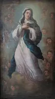 Painting depicting the Immaculate Conception