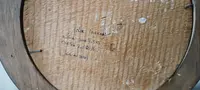 Paire de tableaux anciens technique ( arte povera ) venise 18eme siecle