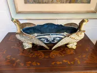 Ceramic Table Planter - Manifattura Ginori, Late 19th Century