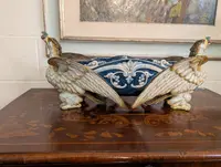 Ceramic Table Planter - Manifattura Ginori, Late 19th Century