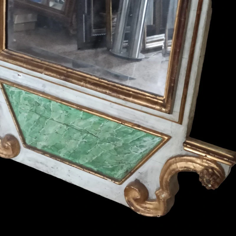 Residence mirror frame baroque xviii century Tuscany