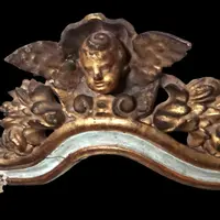 Residence mirror frame baroque xviii century Tuscany