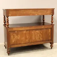 Antique Luigi Filippo walnut sideboard Italy 19th century