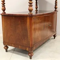 Antique Luigi Filippo walnut sideboard Italy 19th century