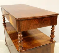 Antique Luigi Filippo walnut sideboard Italy 19th century