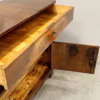 Antique Luigi Filippo walnut sideboard Italy 19th century