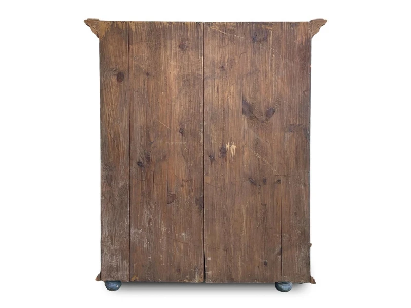 Tyrolean Painted Wardrobe, dated 1817