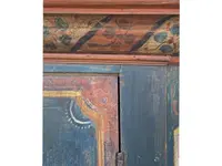 Tyrolean Painted Wardrobe, dated 1817