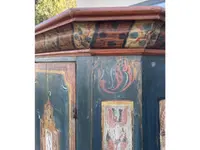 Tyrolean Painted Wardrobe, dated 1817