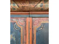 Tyrolean Painted Wardrobe, dated 1817